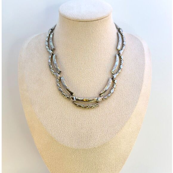 Vintage "Wave" Chocker Necklace - Picture 1 of 5